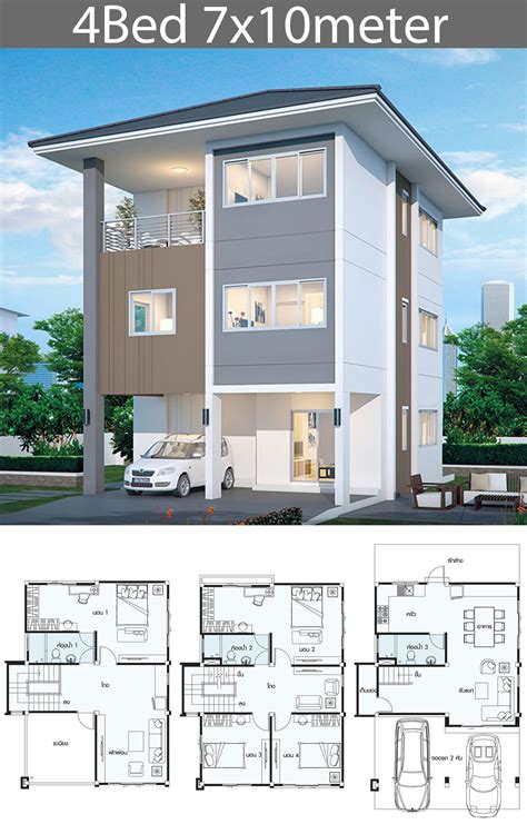 2 Floor House Design Map Sueru Home Design