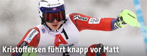 Welche zimmernummer hat herr schneider? Kristoffersen führt knapp vor Matt - sport.ORF.at