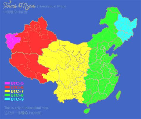 China Zone Map Toursmaps Com