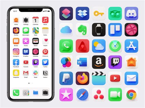 New Caramel 3d Icons For Iphone 🔥 Mobile App Icon 3d Icons Apple Icon