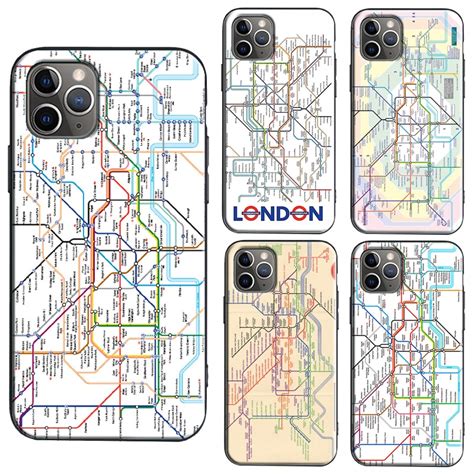 Tube Map London Underground Iphone 12 Pro Case London London Cases