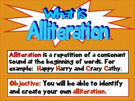 What Is Alliteration PPT Common Core Grades Alliteration What Is Alliteration Fun Learning