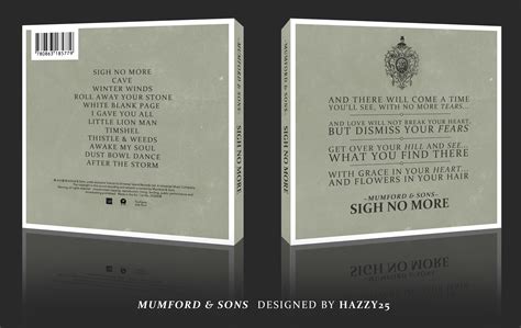 Viewing Full Size Mumford And Sons Sigh No More Box Cover
