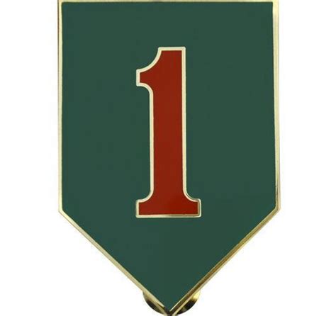 1st Infantry Division Army Combat Service Identification Badge Csib