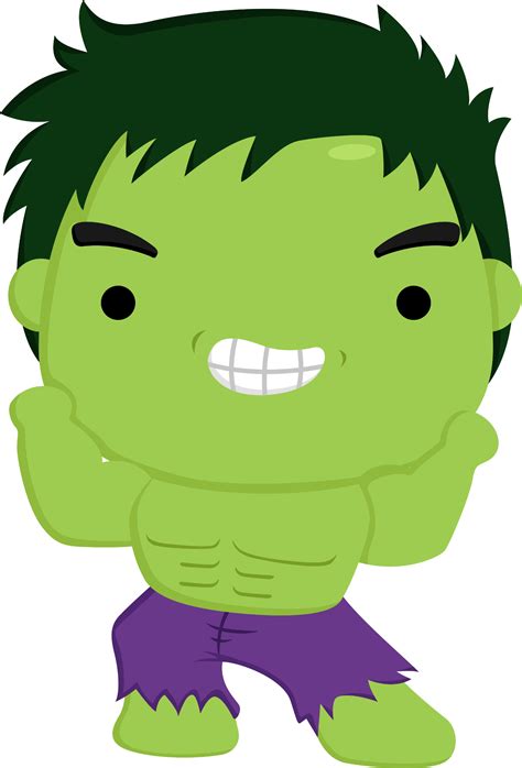 Hulk Kid Svg