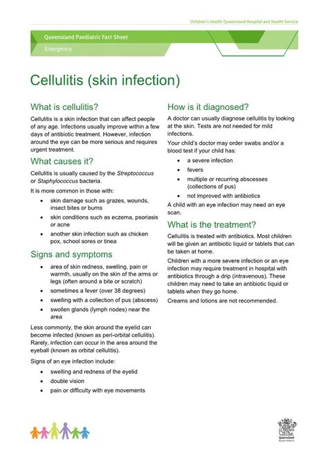 Cellulitis Skin Infection Emergency Fact Sheet Docslib