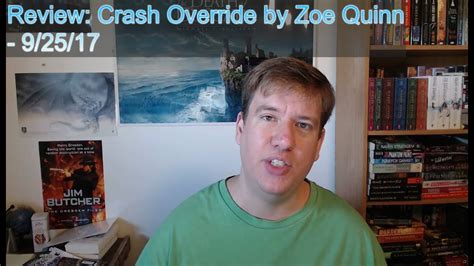 review crash override by zoe quinn youtube