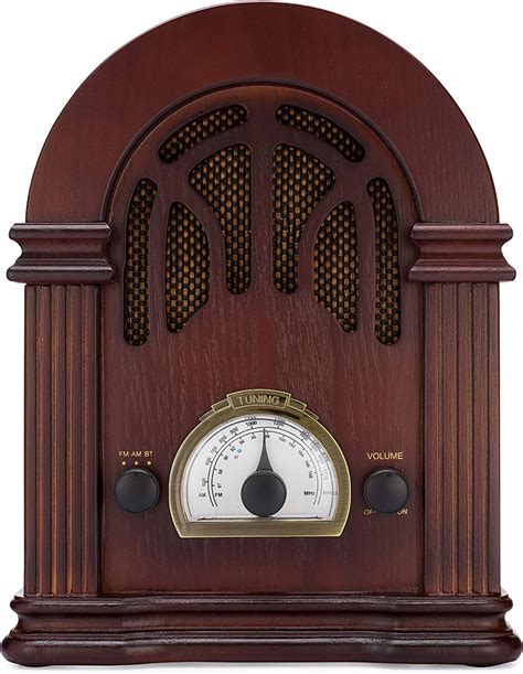 Buy Clearclick Retro Amfm Radio With Bluetooth Classic Wooden