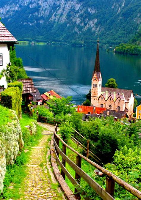 Lake Village Hallstatt Austria Travel