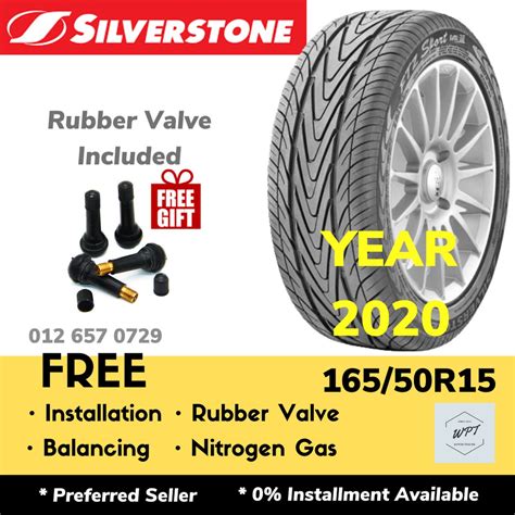 Visit us now to discover more! 165/50R15 SILVERSTONE Evo 8 (Installation) New Car Tyre ...