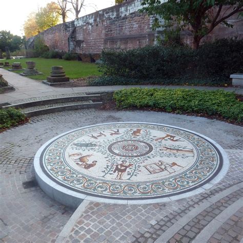 Chester Roman Garden Mosaic Gary Drostle