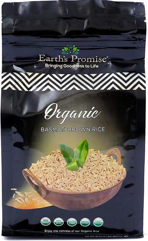 Amazon Com Earth S Promise Organic Basmati Brown Rice Oz Pack Organic Non Gmo Low