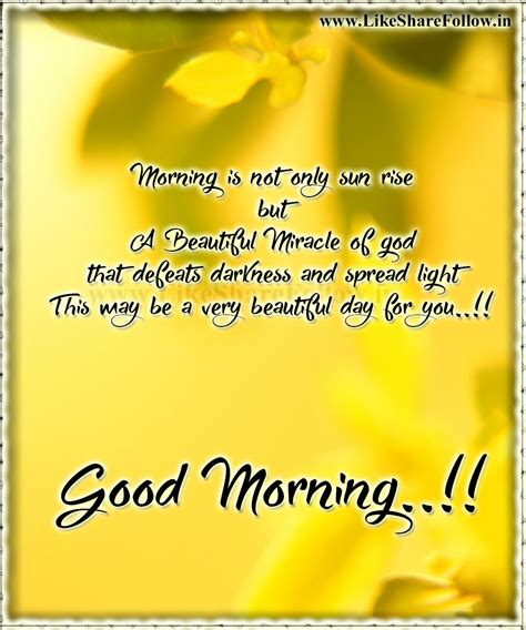 Good Morning Messages For Whatsapp Good Morning Thoughts For Facebook