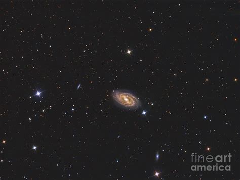 Messier 109 A Barred Spiral Galaxy Photograph By Reinhold Wittich Pixels