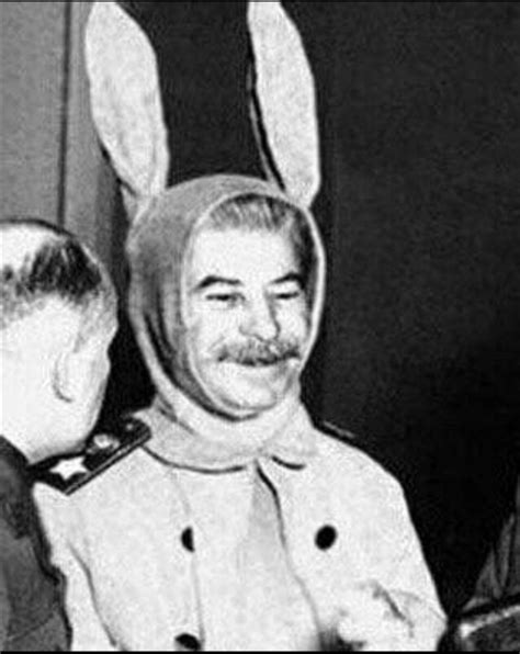 Create Meme Stalin Bunny Joseph Stalin Stalin With The Ears Of A