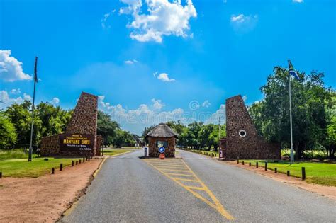 Pilanesberg National Park Manyane Entrance Gate To The Big Five Game