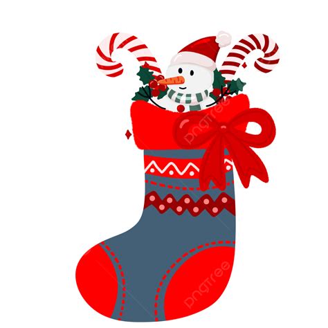 Christmas Socks With Candy Ornaments And Snowman Christmas Socks