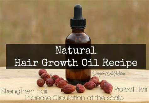 4 best essential oils for hair growth Natural Hair Growth Oil Recipe -Simple Life Mom