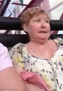 Granny Betty From Belfast Screams On Roller Coaster Ride