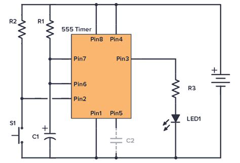555 Timer Tutorial And Circuits Cloud Information And Distribution
