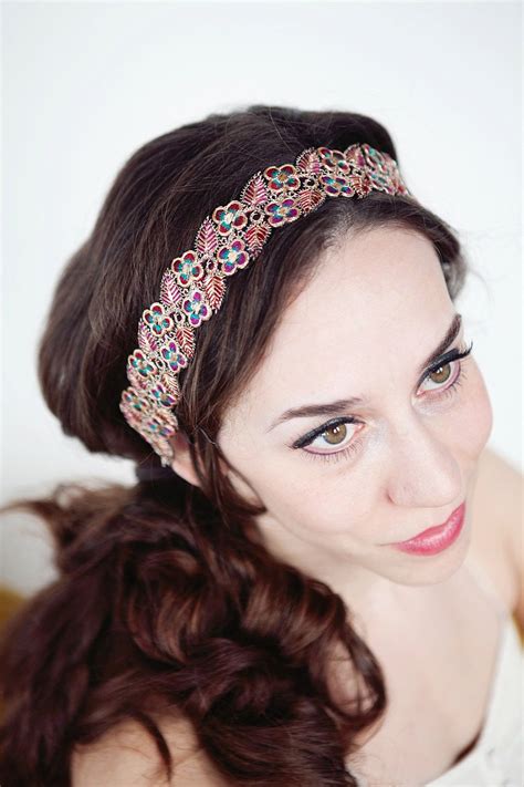 Spring Flowers Headband Headbands For Women And Teens Floral