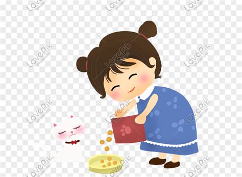 87 Gambar Ilustrasi Memberi Makan Kucing Terbaik - Gambar Pixabay