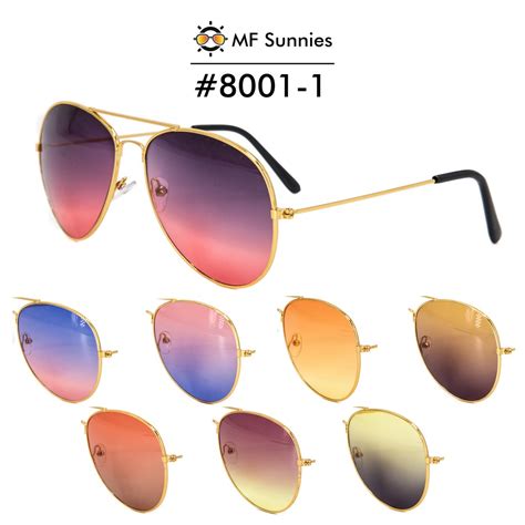 mfsunnies no 8001 1 classic aviator lightweight metal frame sunglasses shopee philippines