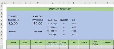 How To Keep Track Of Invoices And Payments In Excel 3 Ideal Examples
