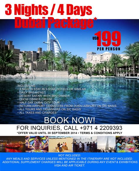 Dubai Packages 3 Nights 4 Days