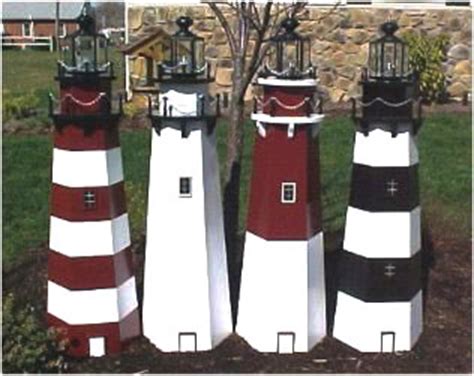 Lay the pattern on the wood. Wood Lighthouse Plans - Easy DIY Woodworking Projects Step ...