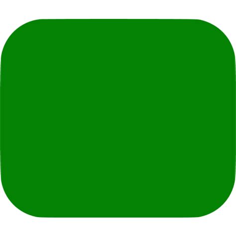 Green rounded rectangle icon - Free green rectangle icons