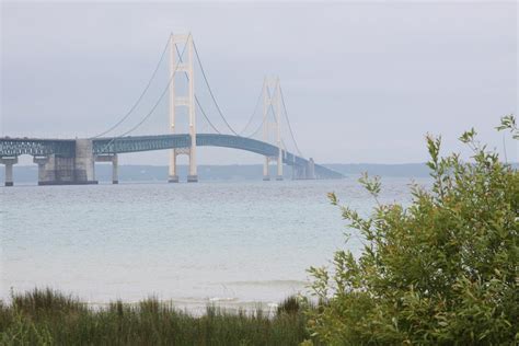Michigan Exposures Mackinac Bridge In June