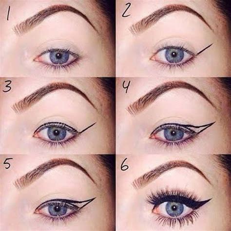 If you can't seem to get it right. How to Apply Liquid Eyeliner - A Step by Step Tutorial | Winged eyeliner tutorial, Makeup ...