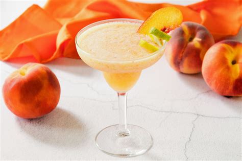 Its Time To Get Peachy With Your Margarita Routine Discover Three Fabulous Peach Margarita