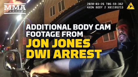New Bodycam Footage Of Jon Jones Dwi Incident Released Grappling Insider