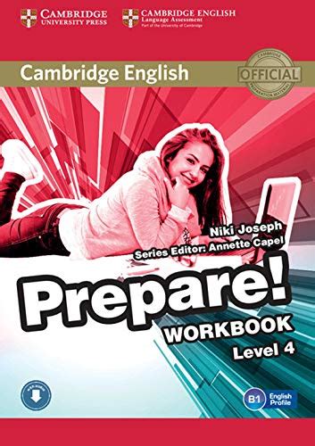 Cambridge English Prepare Level 4 Workbook With Audio Joseph Niki