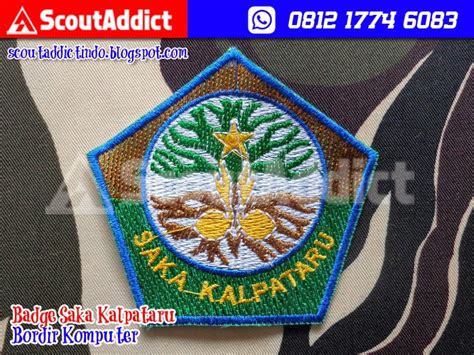 Badge Satuan Karya Pramuka Dan Satuan Komunitas Kedai Pramuka