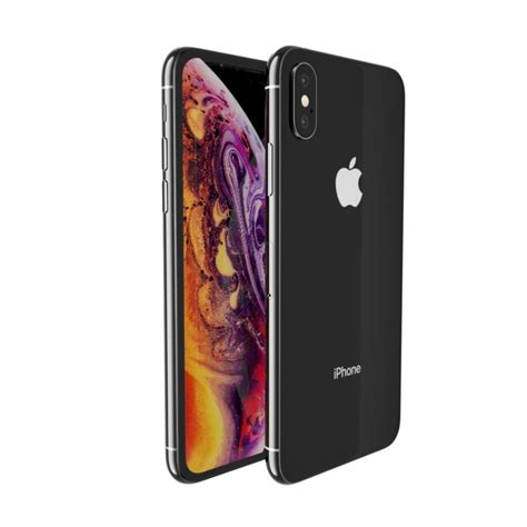 3d Model Apple Iphone Xs Cgtrader