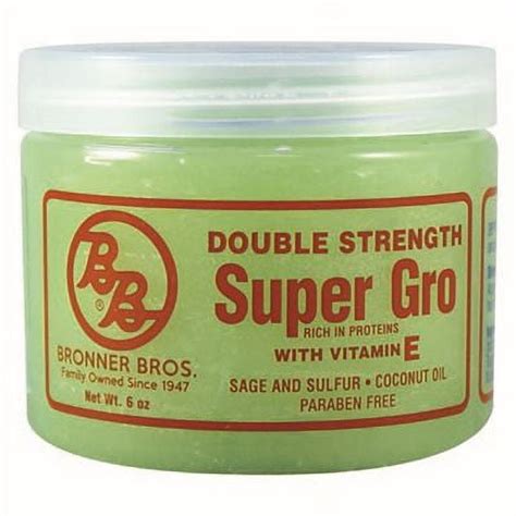 Bronner Brothers Double Strength Super Gro Treatment With Vitamin E