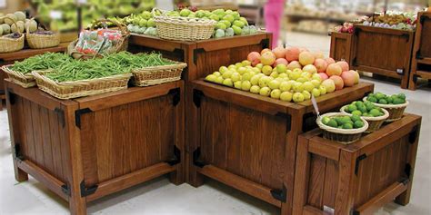 produce displays grocery store fixtures fruit stands