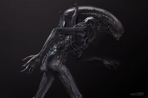 New Xenomorph Alien Covenant Concept Art By Mpc Ксеноморф Художники