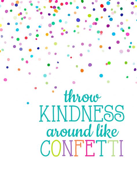 Throw Kindness Like Confetti Printable Printable Word Searches