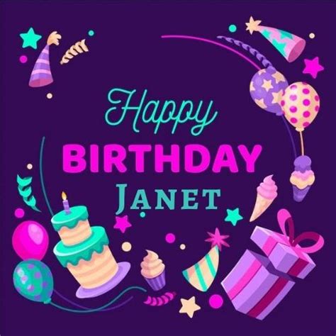 Happy Birthday Janet Wishes Images Cake Memes