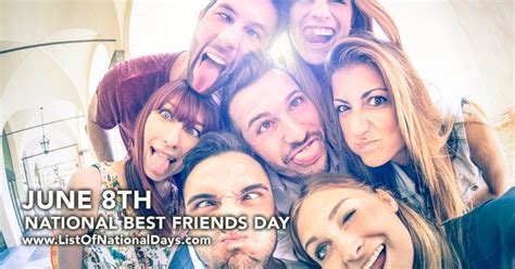 National Best Friends Day List Of National Days