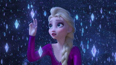 Frozen 2 Elsa Snowflakes 4k Hd Wallpaper