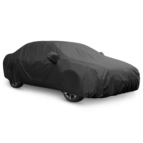 3xl Outdoor Stormproof Waterproof Breathable Black Car Cover Durable