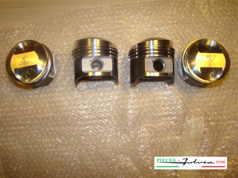 Piston set GR4 Ø 77.6 mm with axis and rings for Lancia ...