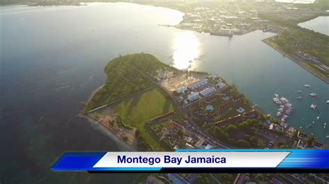 Drone View Of Montego Bay Jamaica Youtube