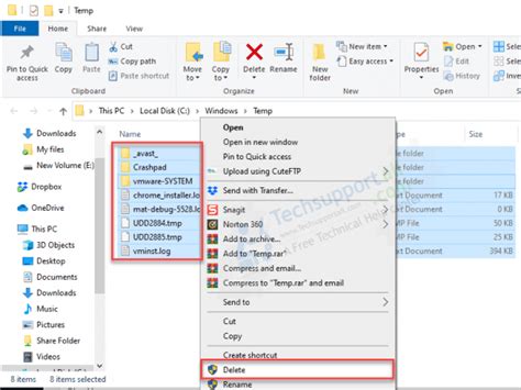 How To Delete Temp Files In Windows 10 Clean Junk Files Manually