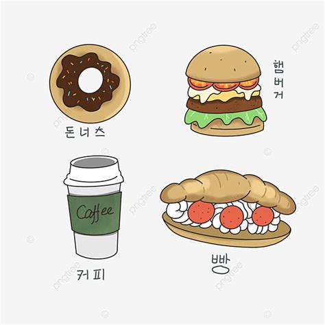 Korean Food Set 1 Sticker For Sale By Freshbobatae Redbubble Asian